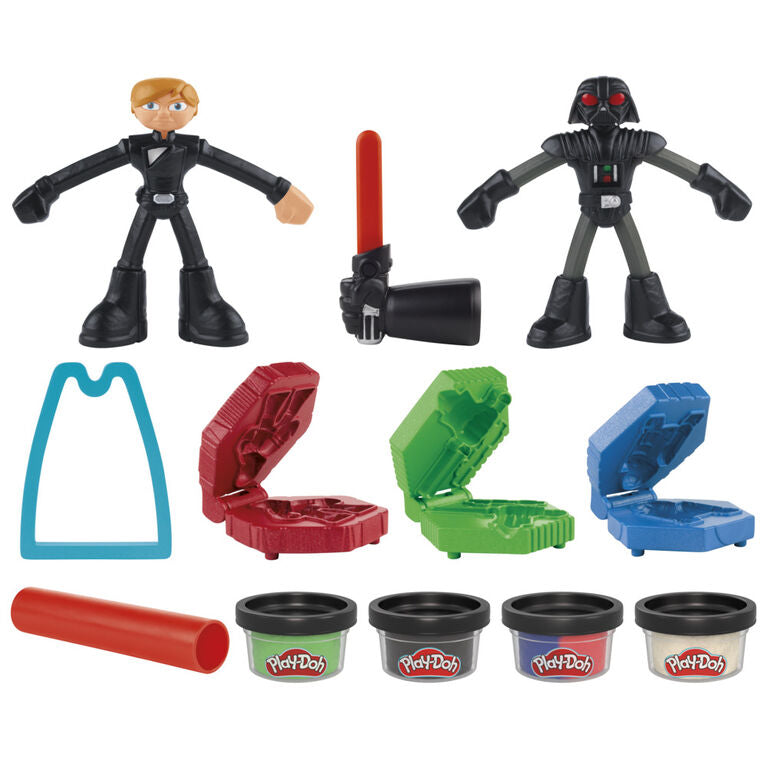 Play-Doh - Star Wars - Sabres laser à presser et à trancher