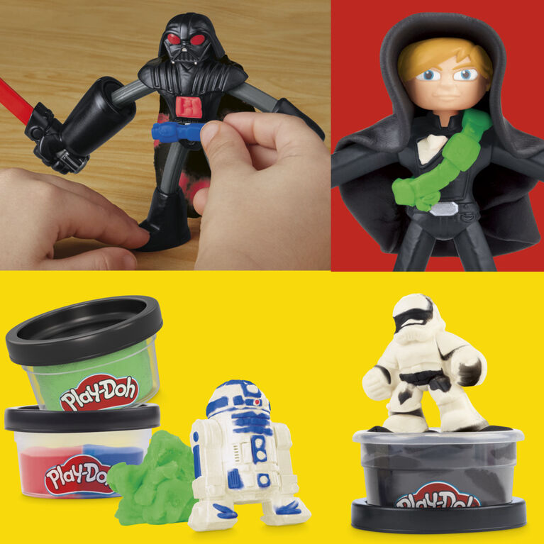 Play-Doh - Star Wars - Sabres laser à presser et à trancher