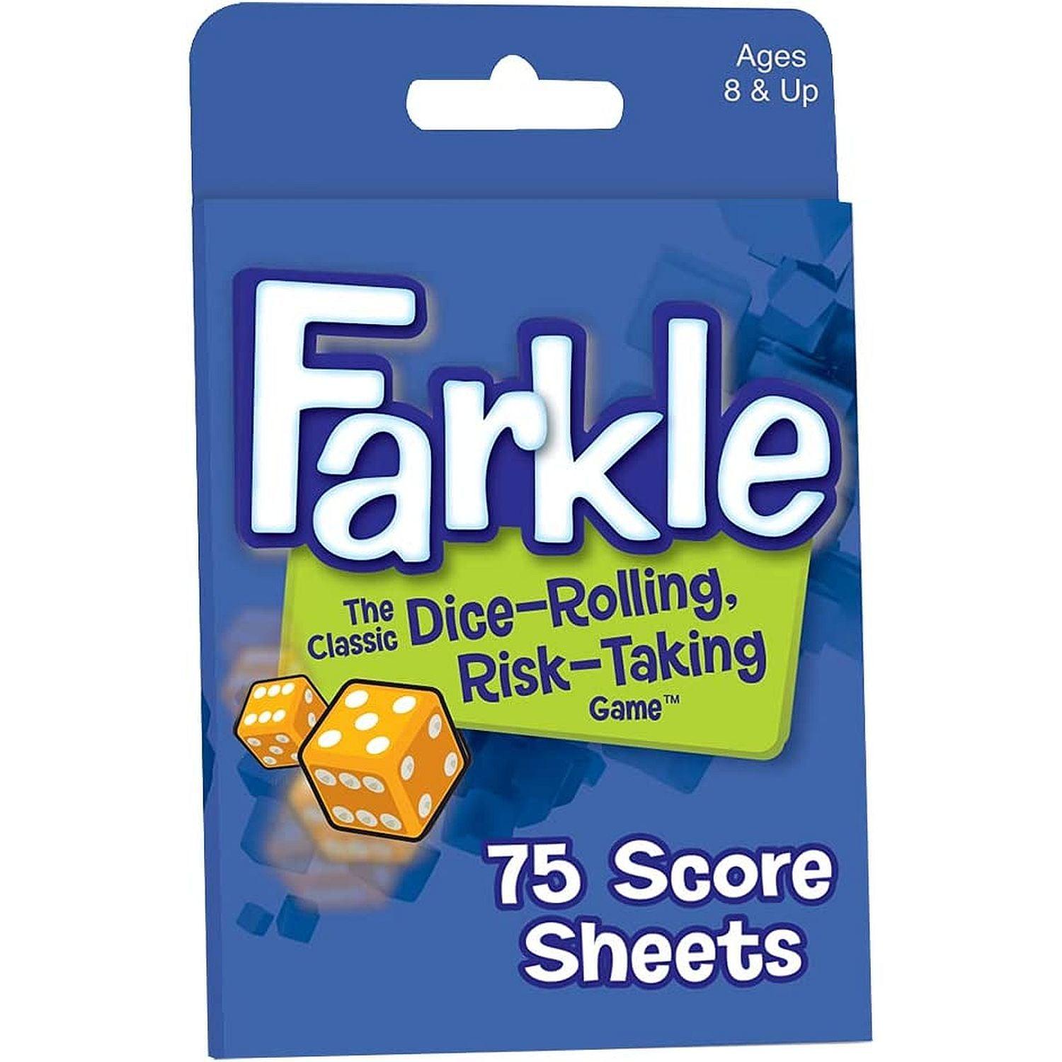 Play Monster - Farkle Score Sheets