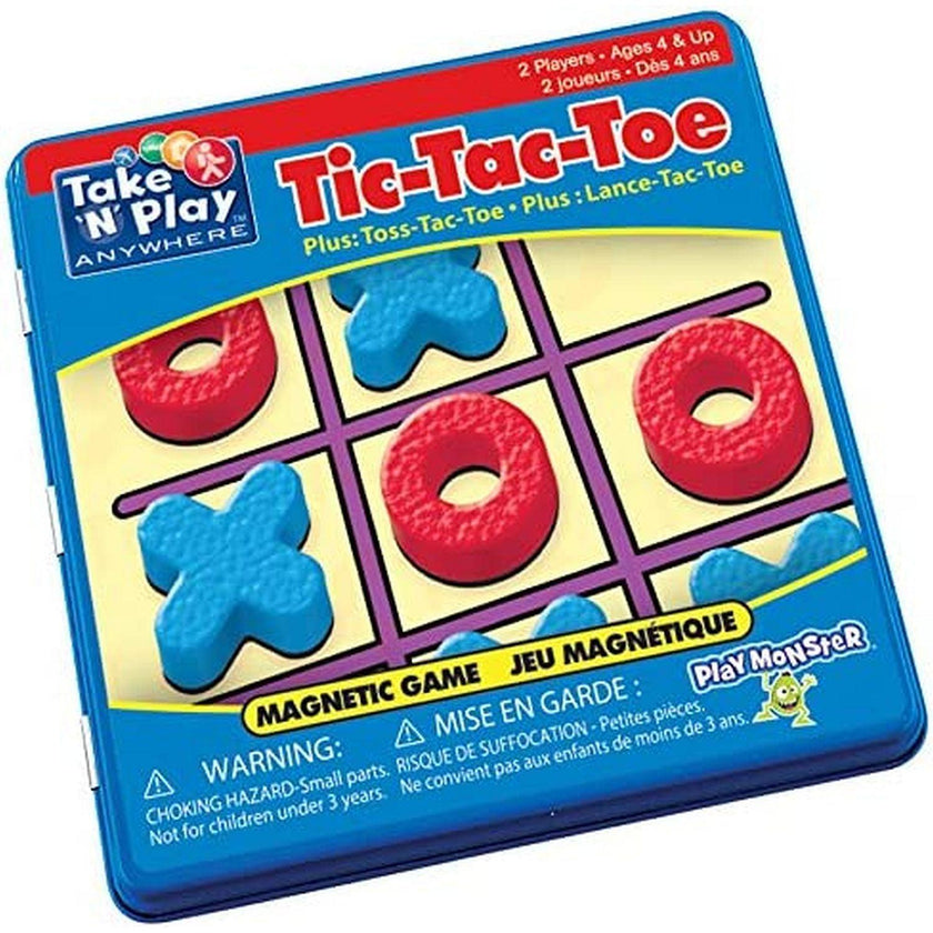 Play Monster - Tic - Tac - Toe Game Tin (Bilingual)