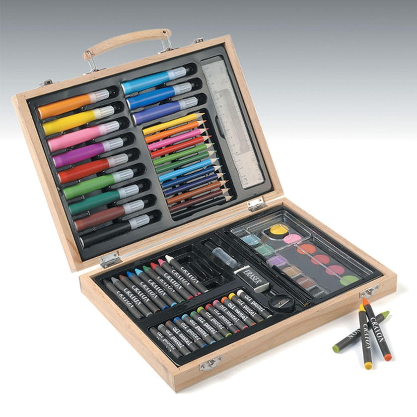 Playwell - 68PcArt Set with Carry Case