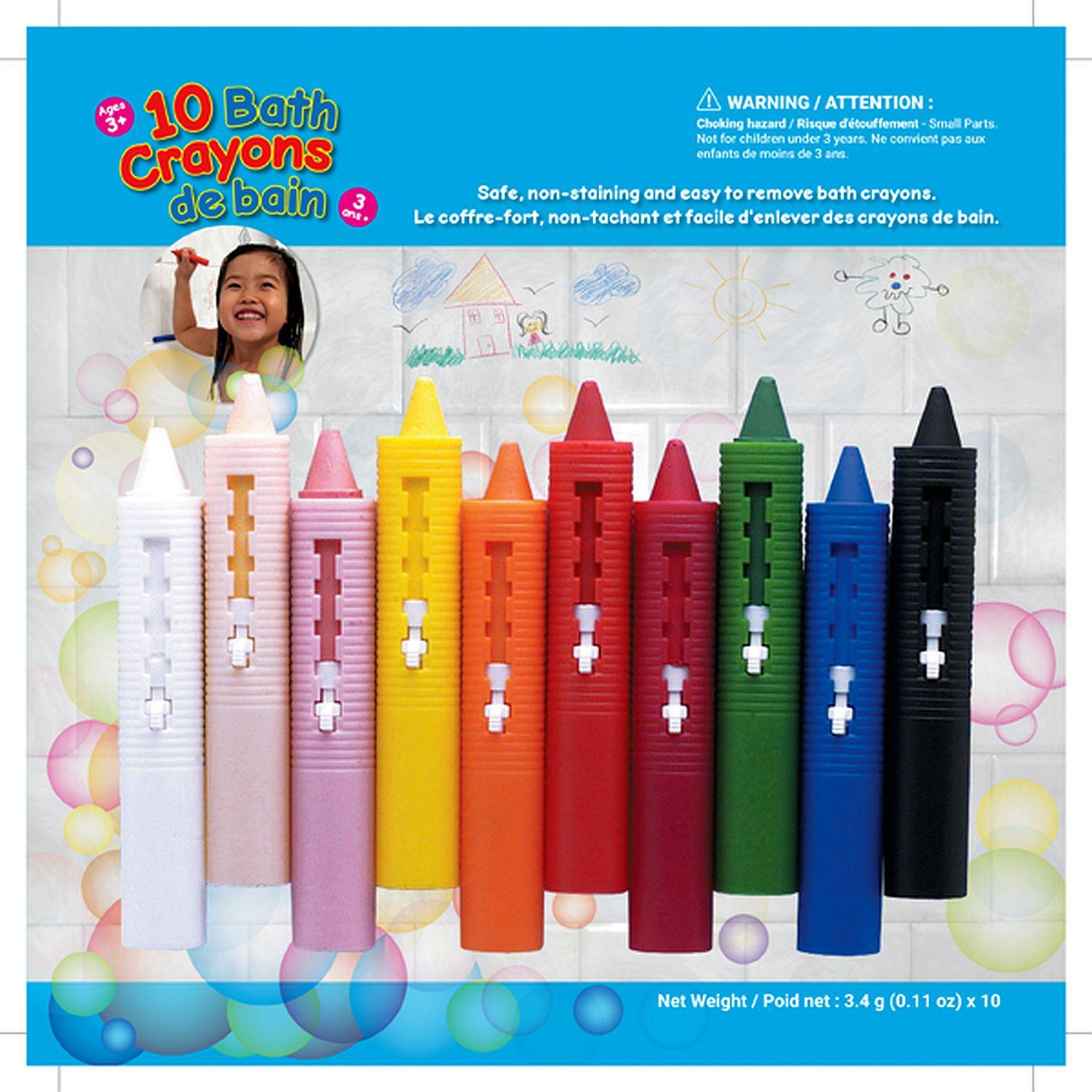 Playwell - Bath Crayons - 10Pcs