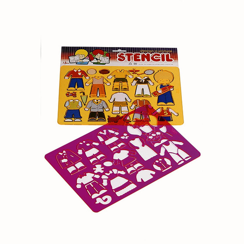 Playwell - Fashion Stencils(2Asst)