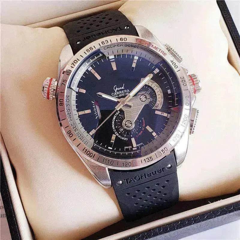 Plexi Glass Stainless Steel Mechanical watches