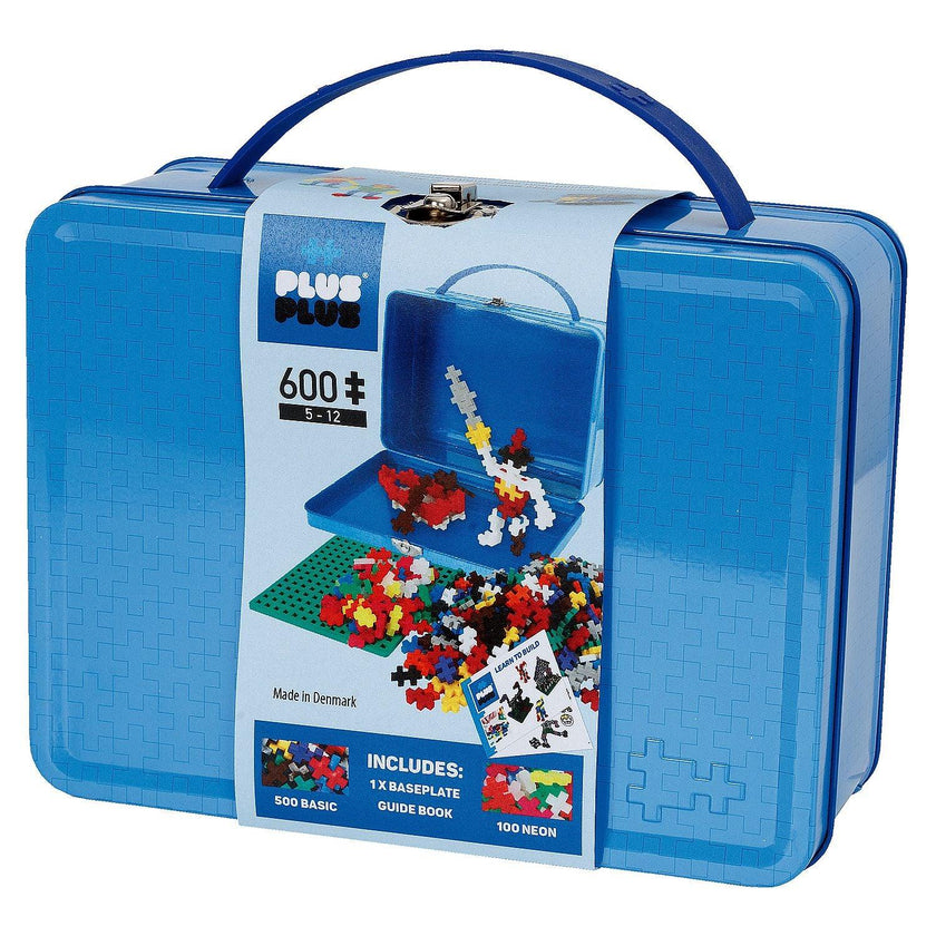Plus-Plus - Basic - Metal Suitcase - 600Pc