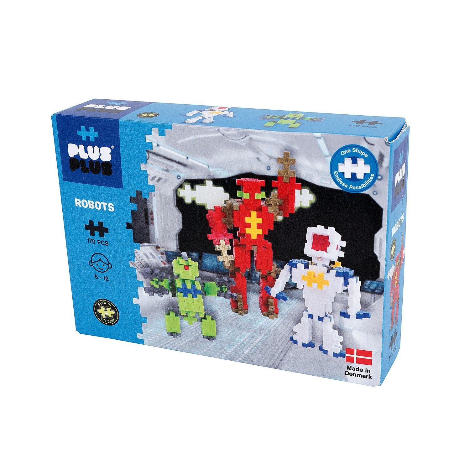 Plus-Plus - Basic - Robots - 170 pièces