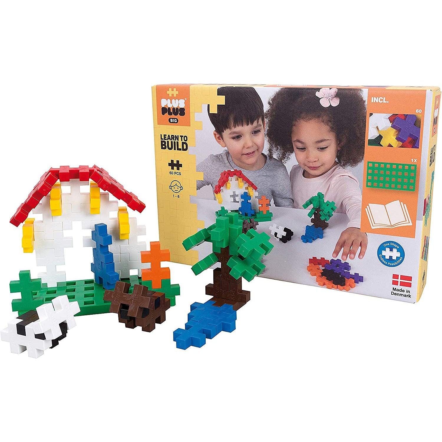 Plus-Plus - Big - Learn To Build - 60Pc