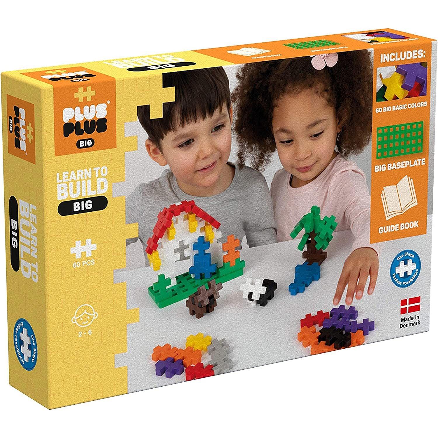 Plus-Plus - Big - Learn To Build - 60Pc