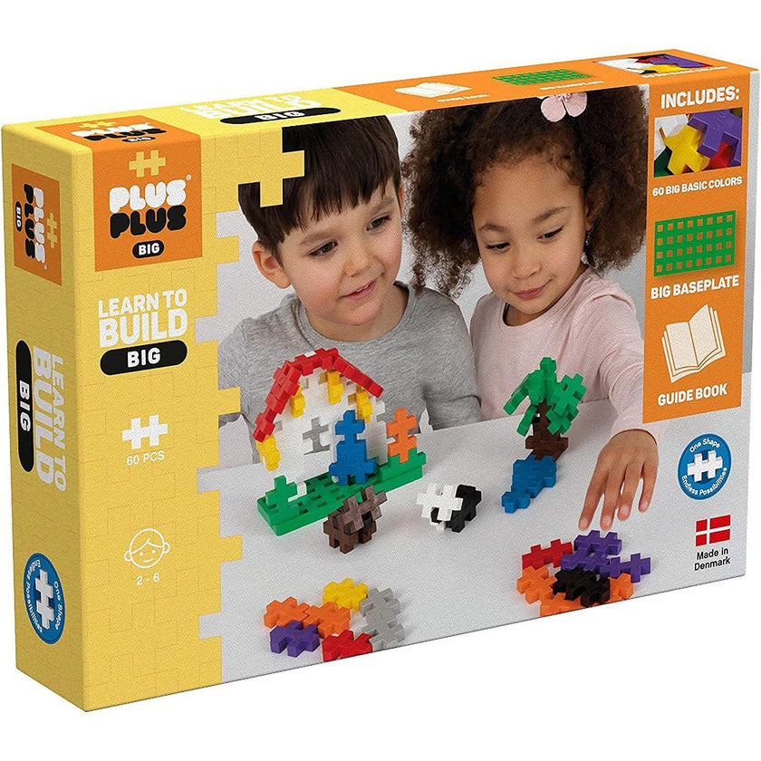 Plus-Plus - Big - Learn To Build - 60Pc