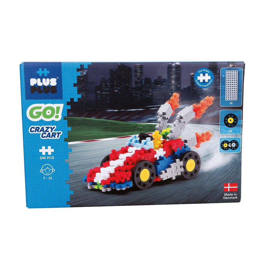 Plus-Plus - Go! - Crazy Cart - 240Pc ( Mult)