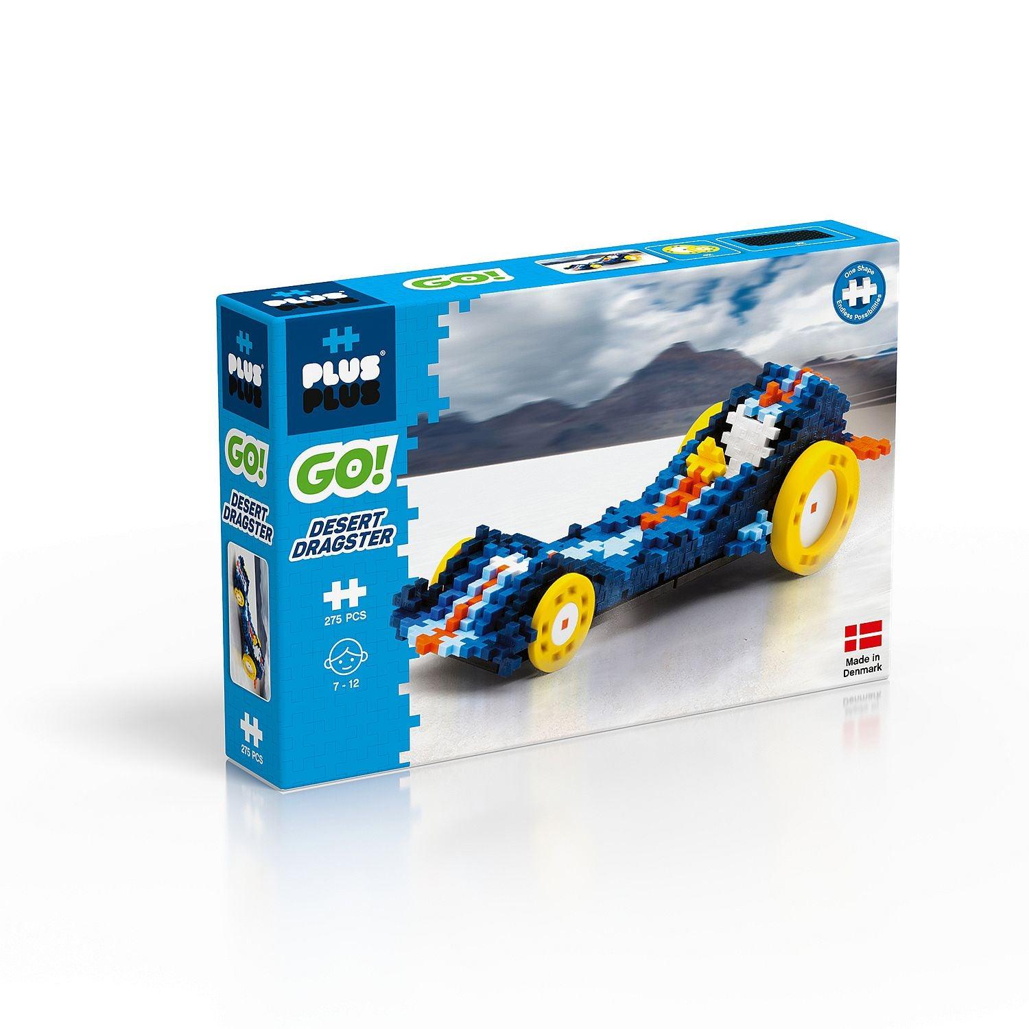 Plus-Plus - Go! - Dragster - 275 pièces