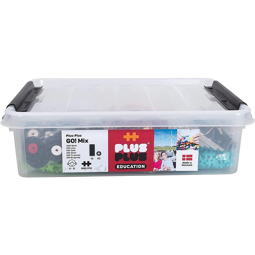 Plus-Plus - Go! - Educational Mix 2600Pc