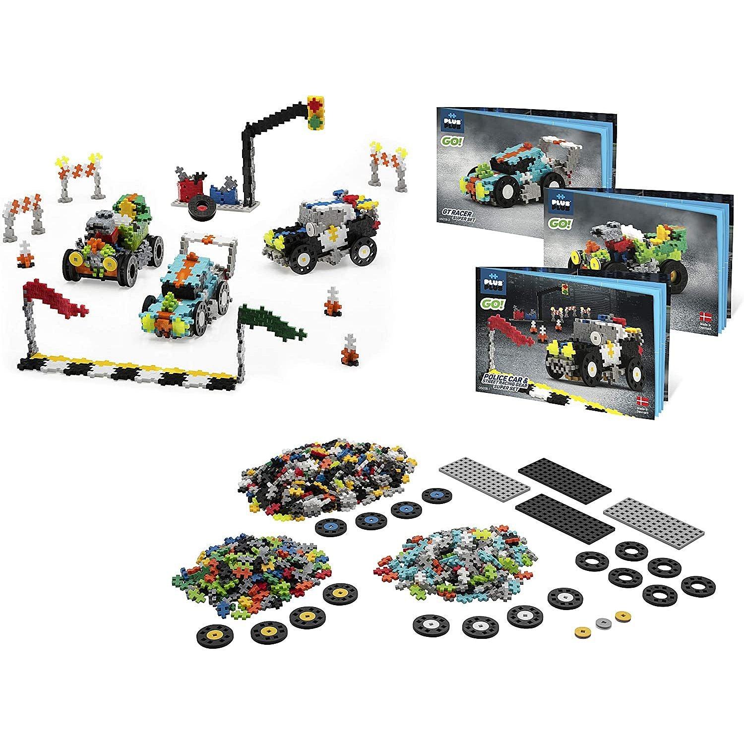 Plus-Plus - Go! - Street Racing Super Set - 900Pc ( Mult)