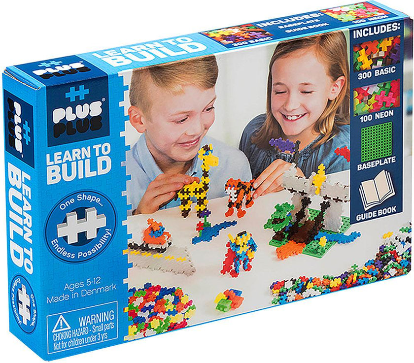Plus-Plus - Learn To Build - Basic - 400Pc