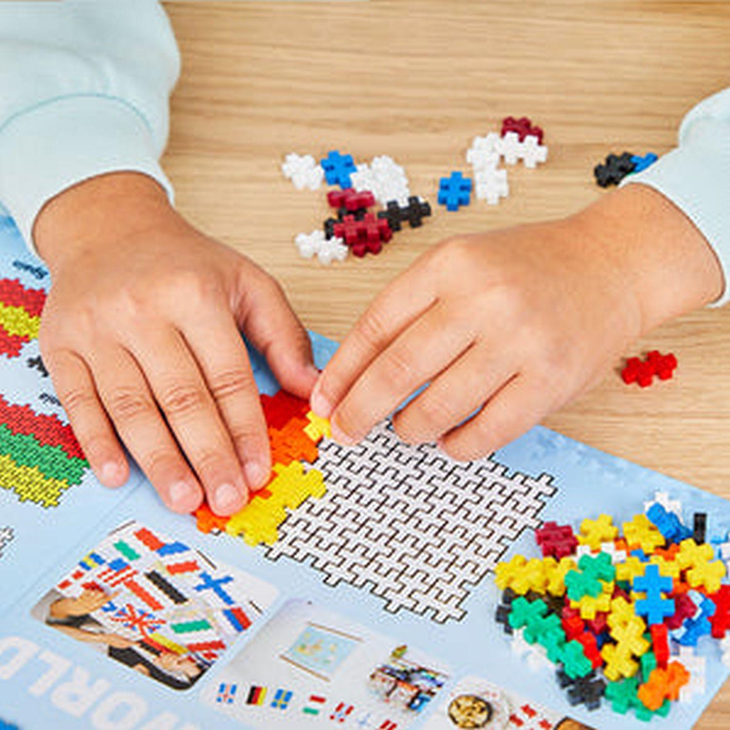 Plus-Plus - Learn To Build - Flags of The World - 600Pc