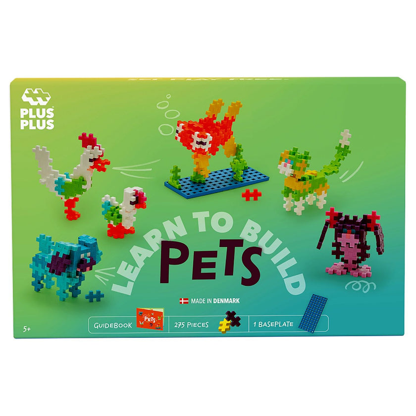 Plus-Plus - Learn To Build - Pets