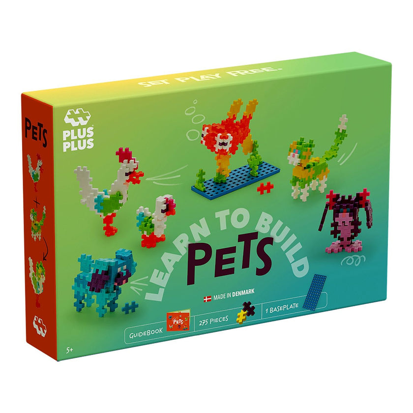 Plus-Plus - Learn To Build - Pets