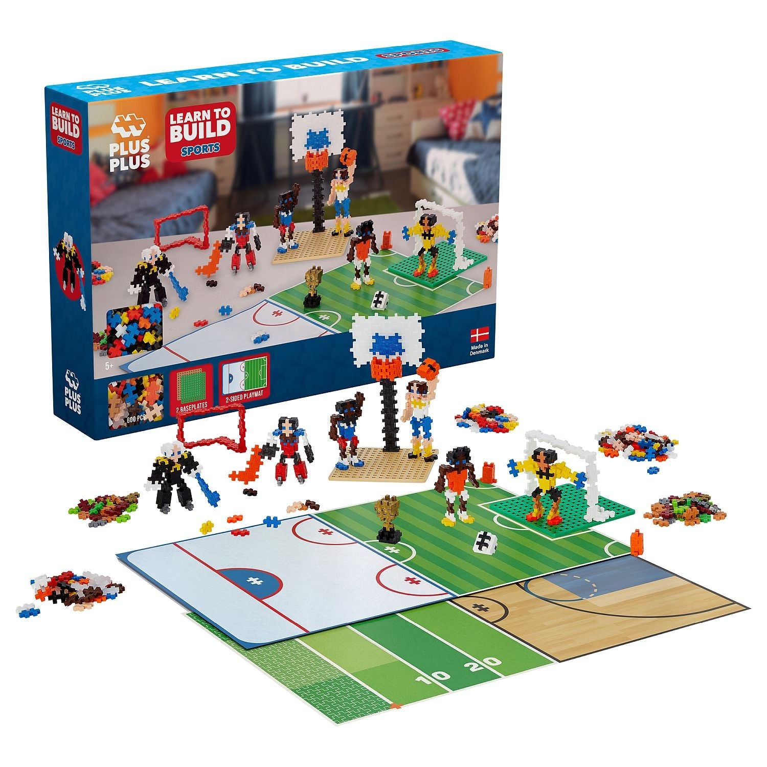 Plus-Plus - Learn To Build - Sports