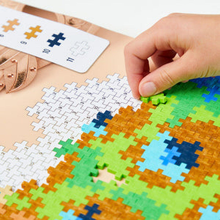 Plus-Plus - Puzzle By Number - Peacock - 800Pc