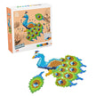 Plus-Plus - Puzzle By Number - Peacock - 800Pc
