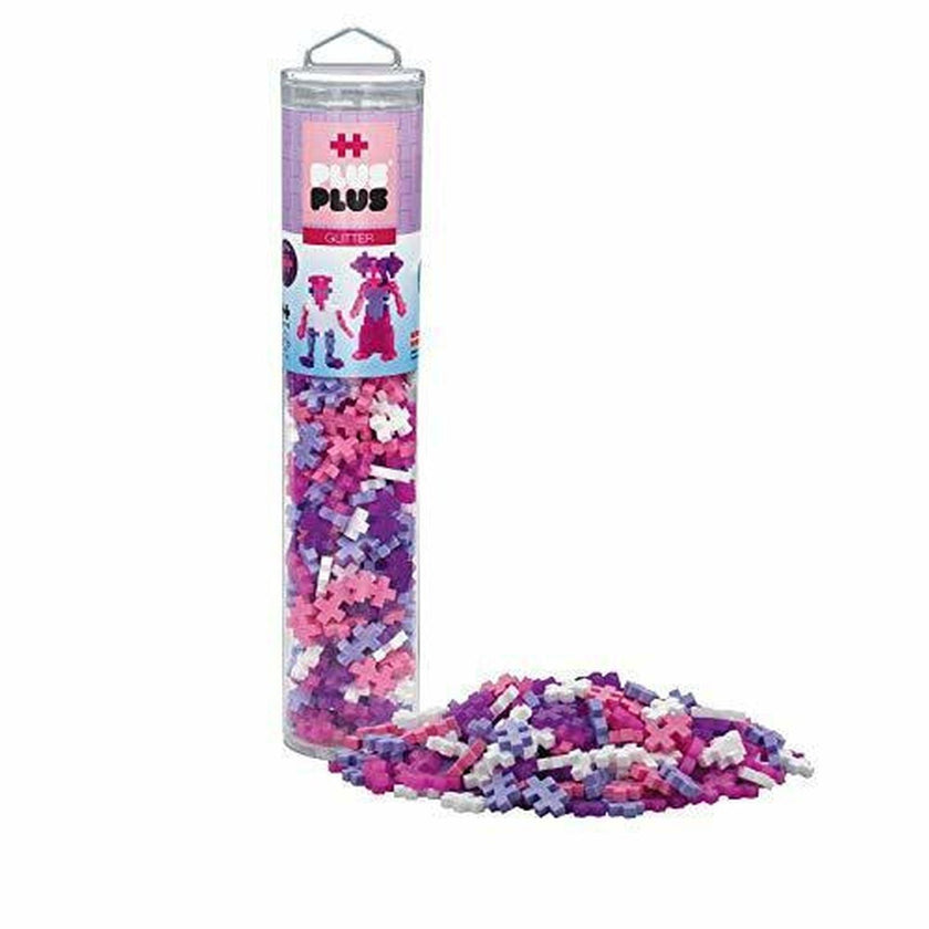 Plus-Plus - Tube - 240Pc - Glitter Mix