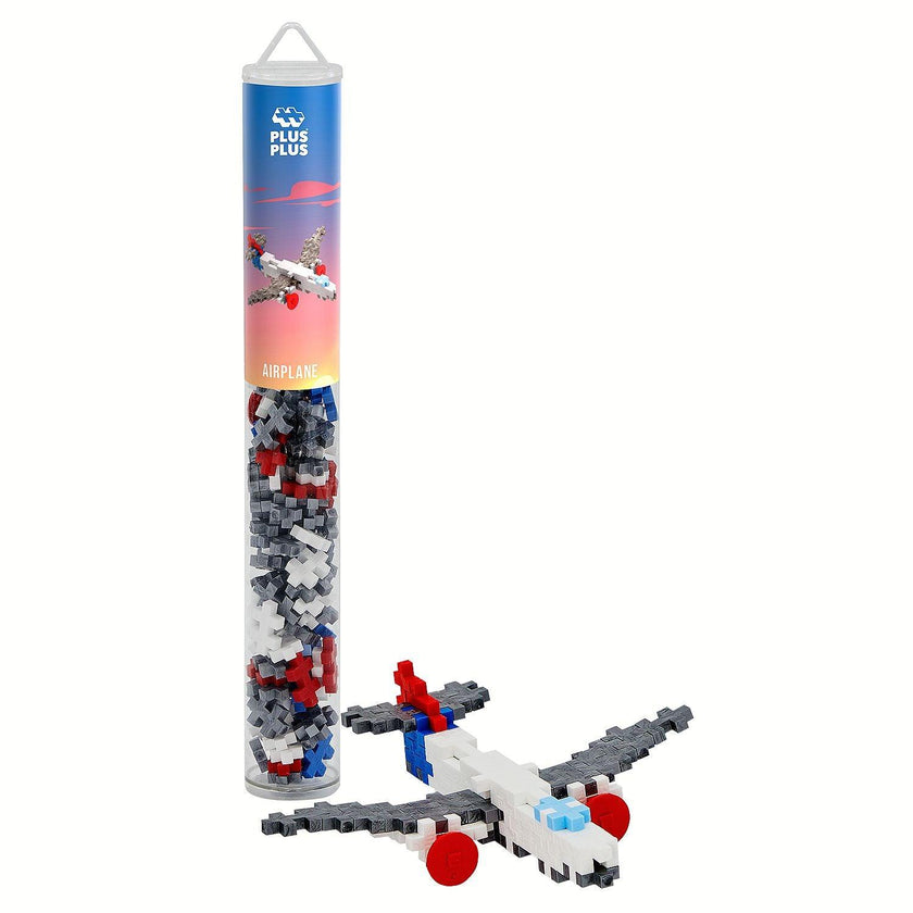 Plus-Plus - Tube - Avion - 70 pièces