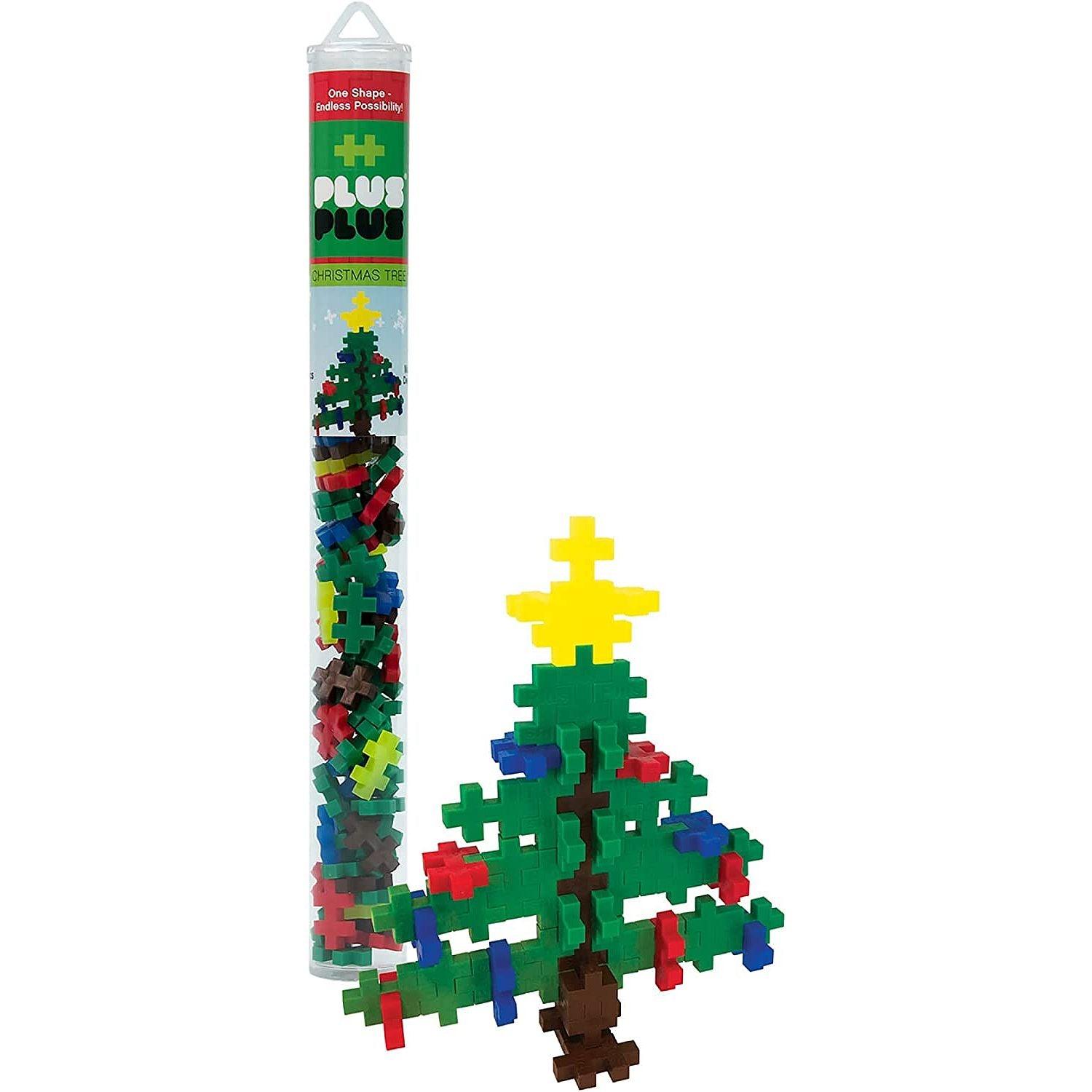 Plus-Plus - Tube - Sapin de Noël - 70 pièces
