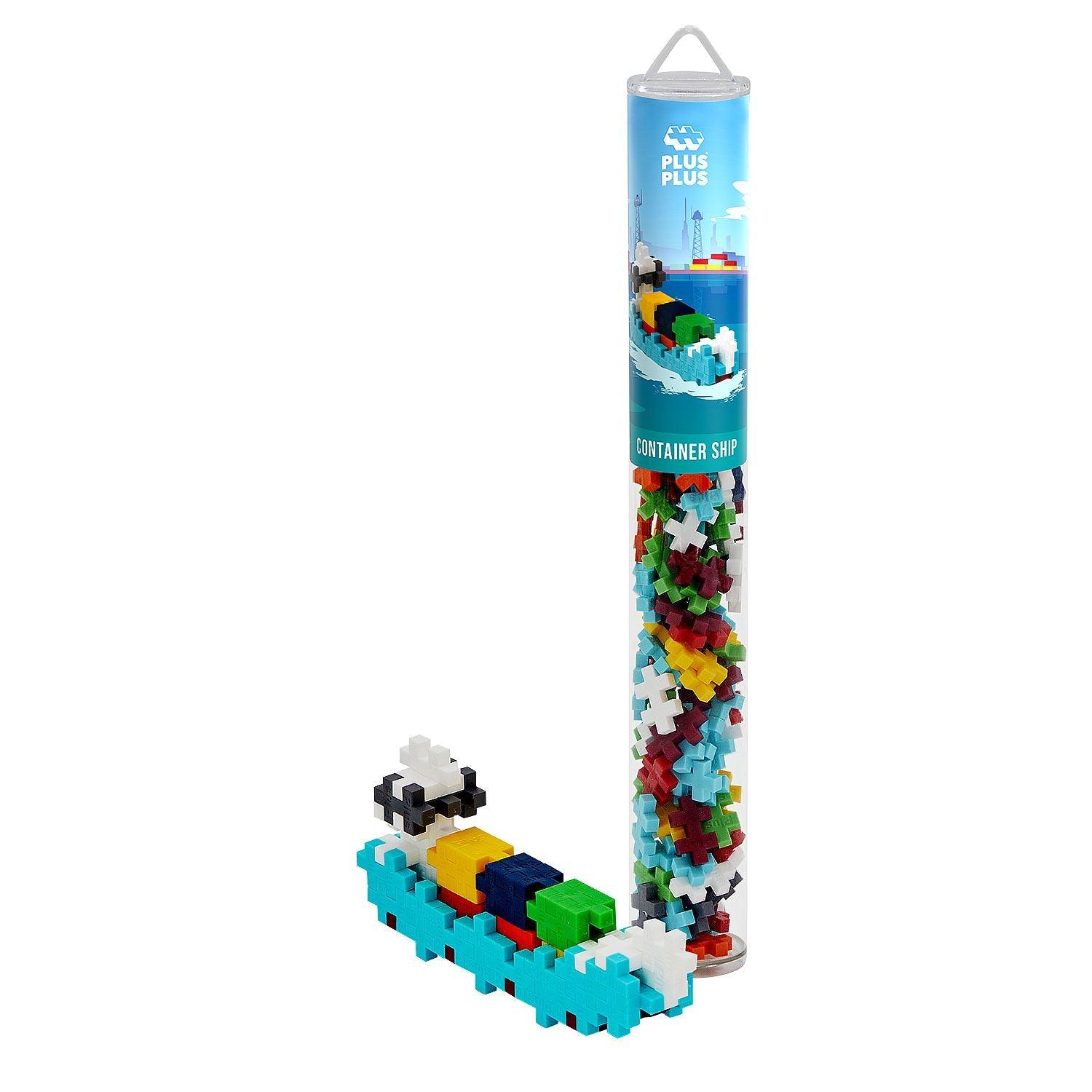 Plus-Plus - Tube - Container Ship - 70Pc