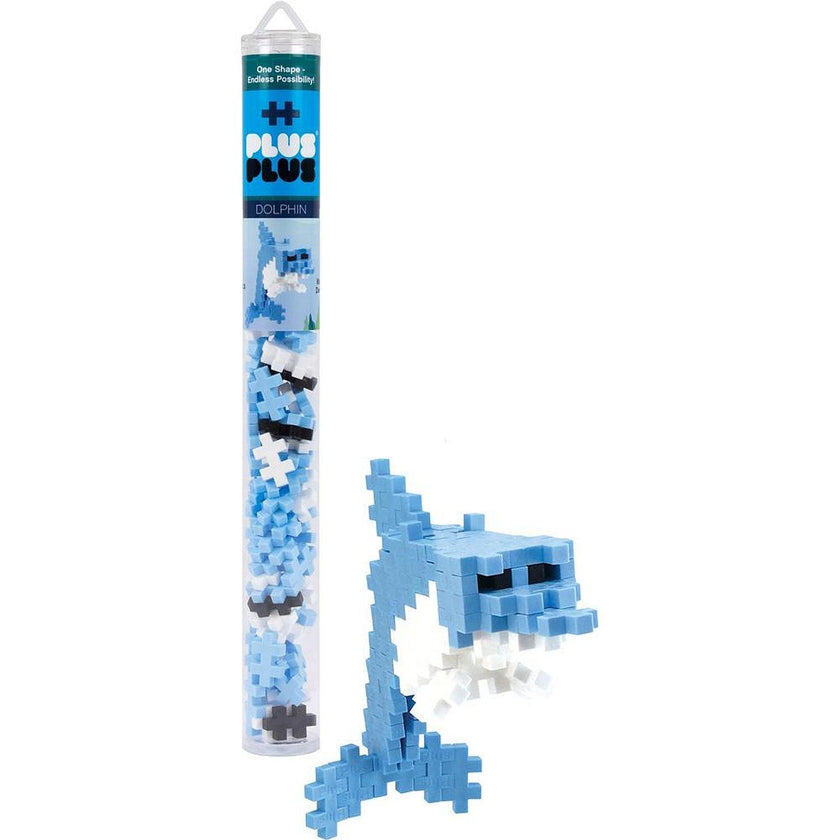 Plus-Plus - Tube - Dolphin - 70Pc