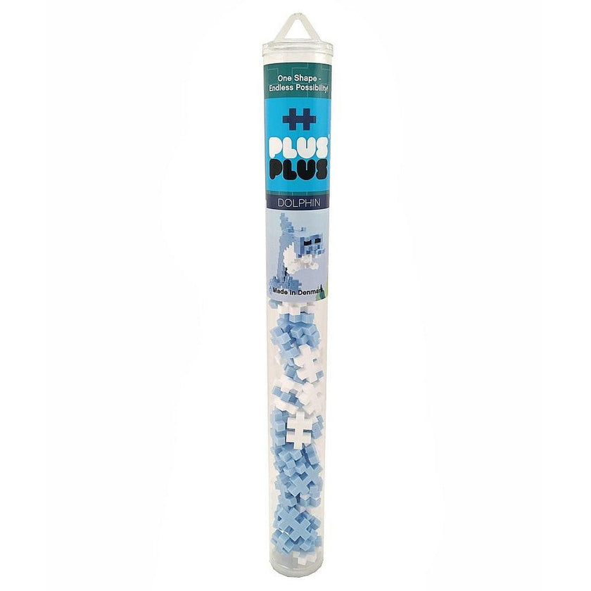 Plus-Plus - Tube - Dolphin - 70Pc