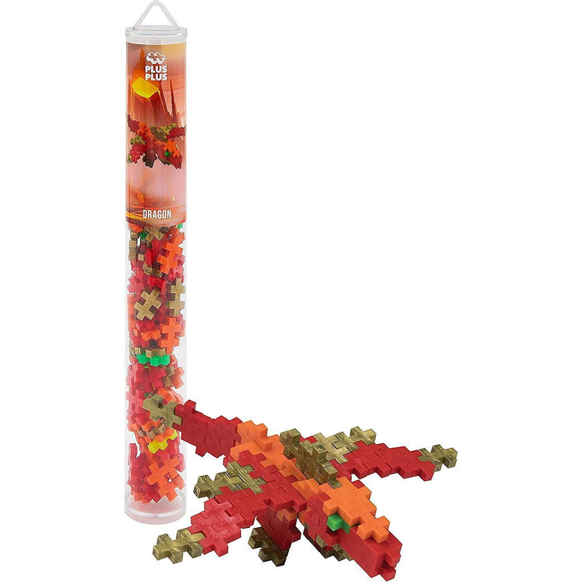 Plus-Plus - Tube - Dragon - 70 pièces