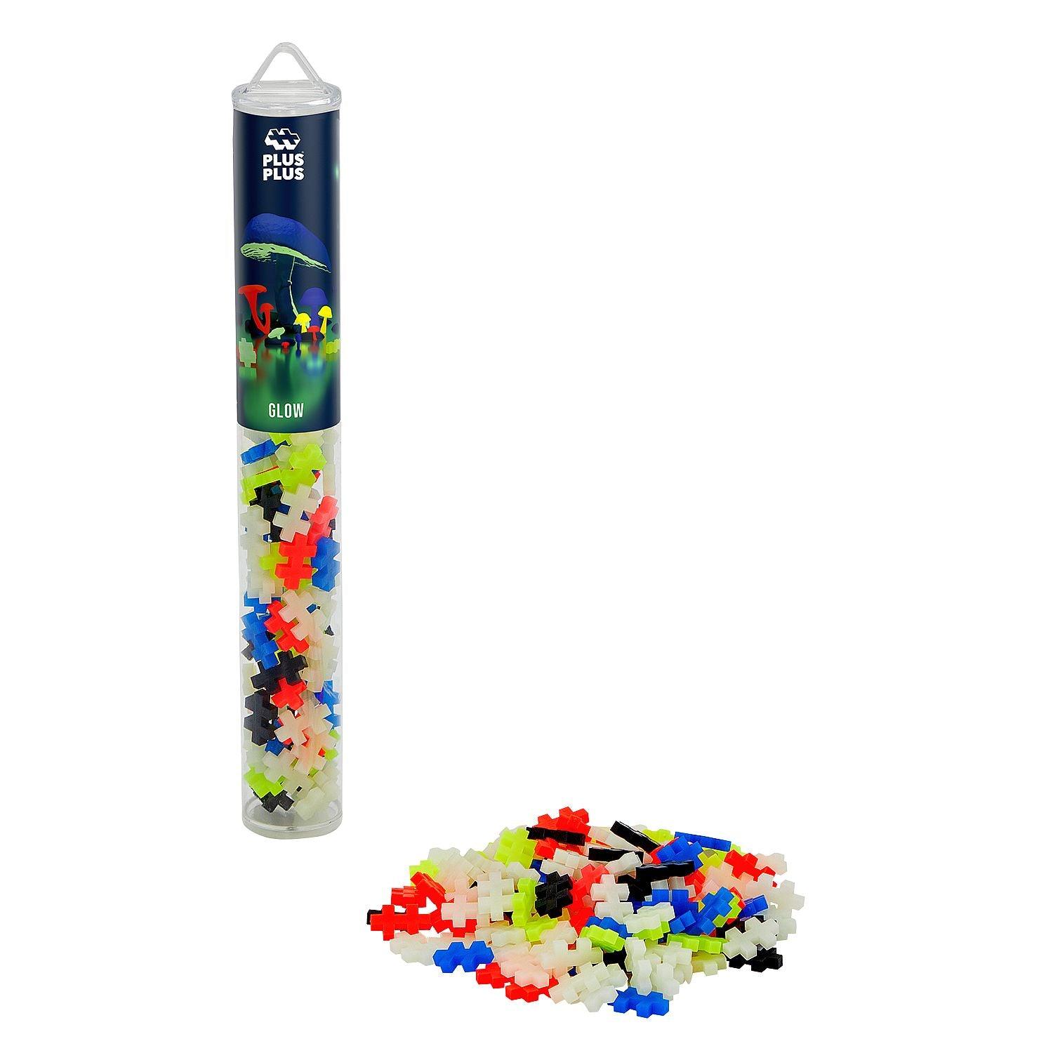 Plus-Plus - Tube - Lumineux - 70 pièces