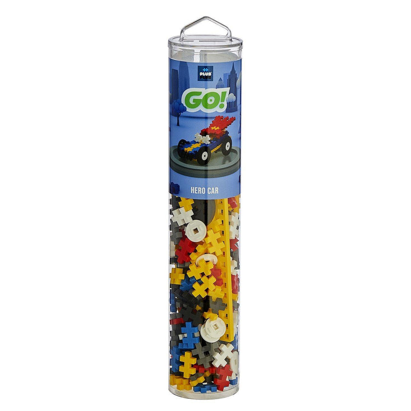Plus-Plus - Tube Go - Color Cars Hero - 200Pc