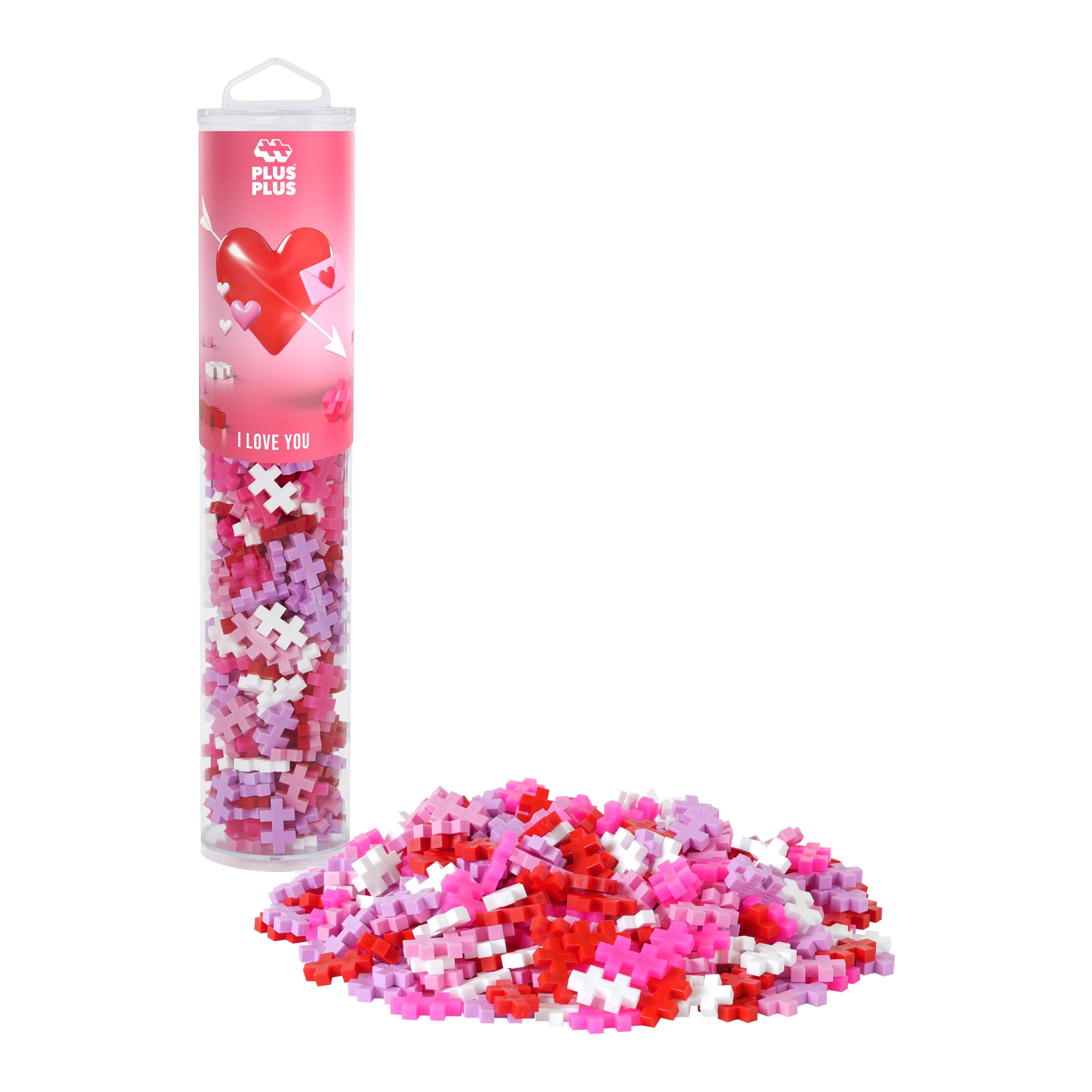 Plus-Plus - Tube - I Love You Mix - 240Pcs