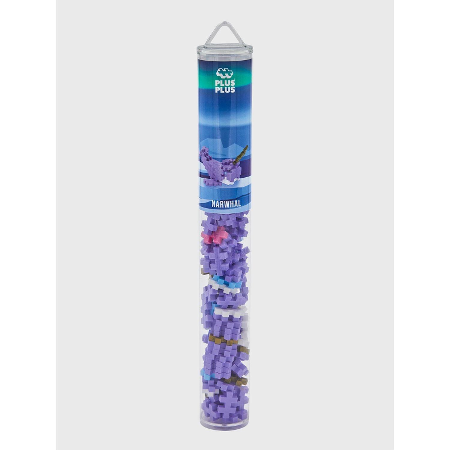 Plus-Plus - Tube - Narwhal - 70Pc