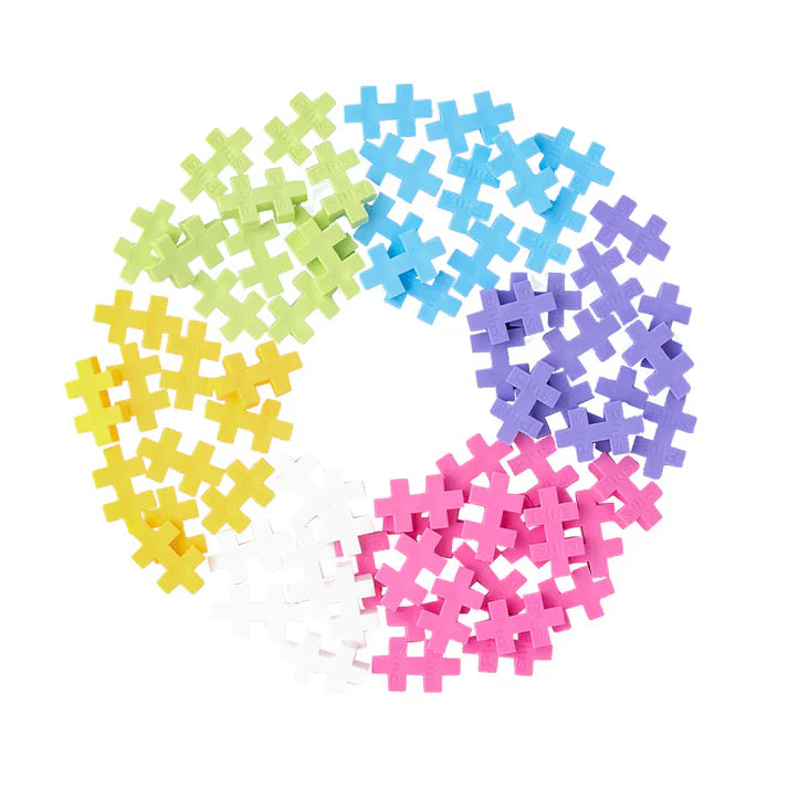 Plus-Plus - Tube - Mix Pastel - 70 pièces