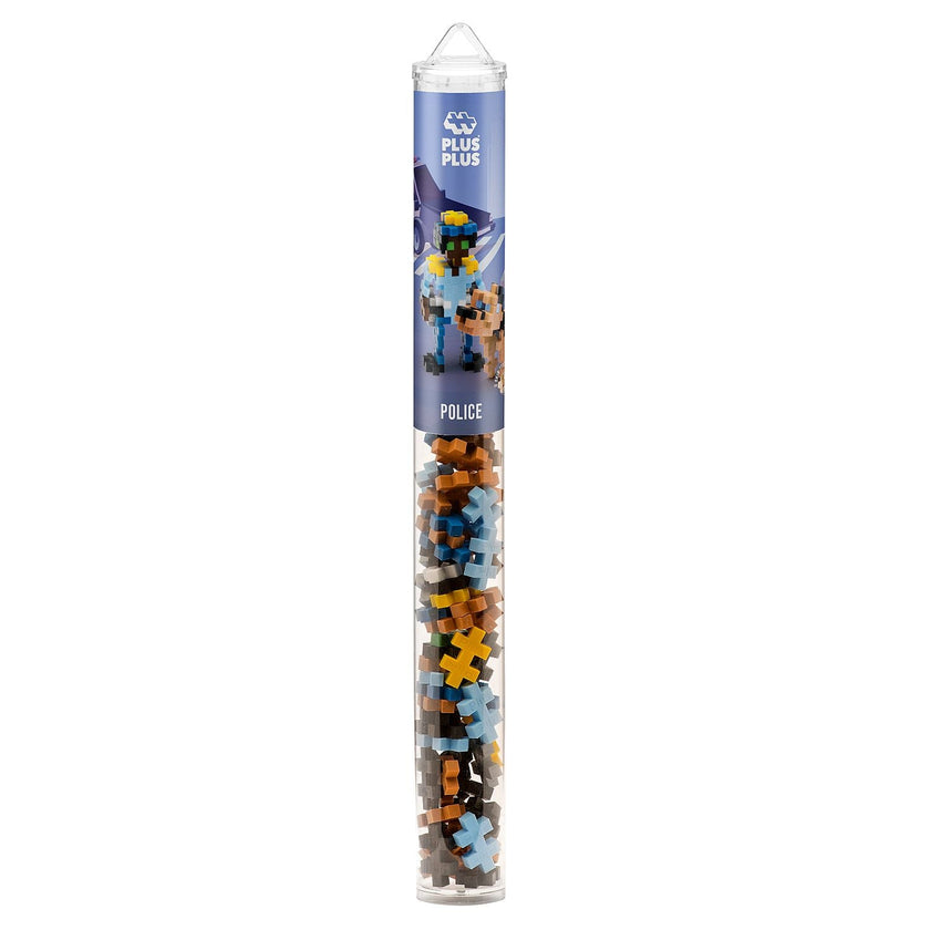 Plus-Plus - Tube - Police - 70Pcs