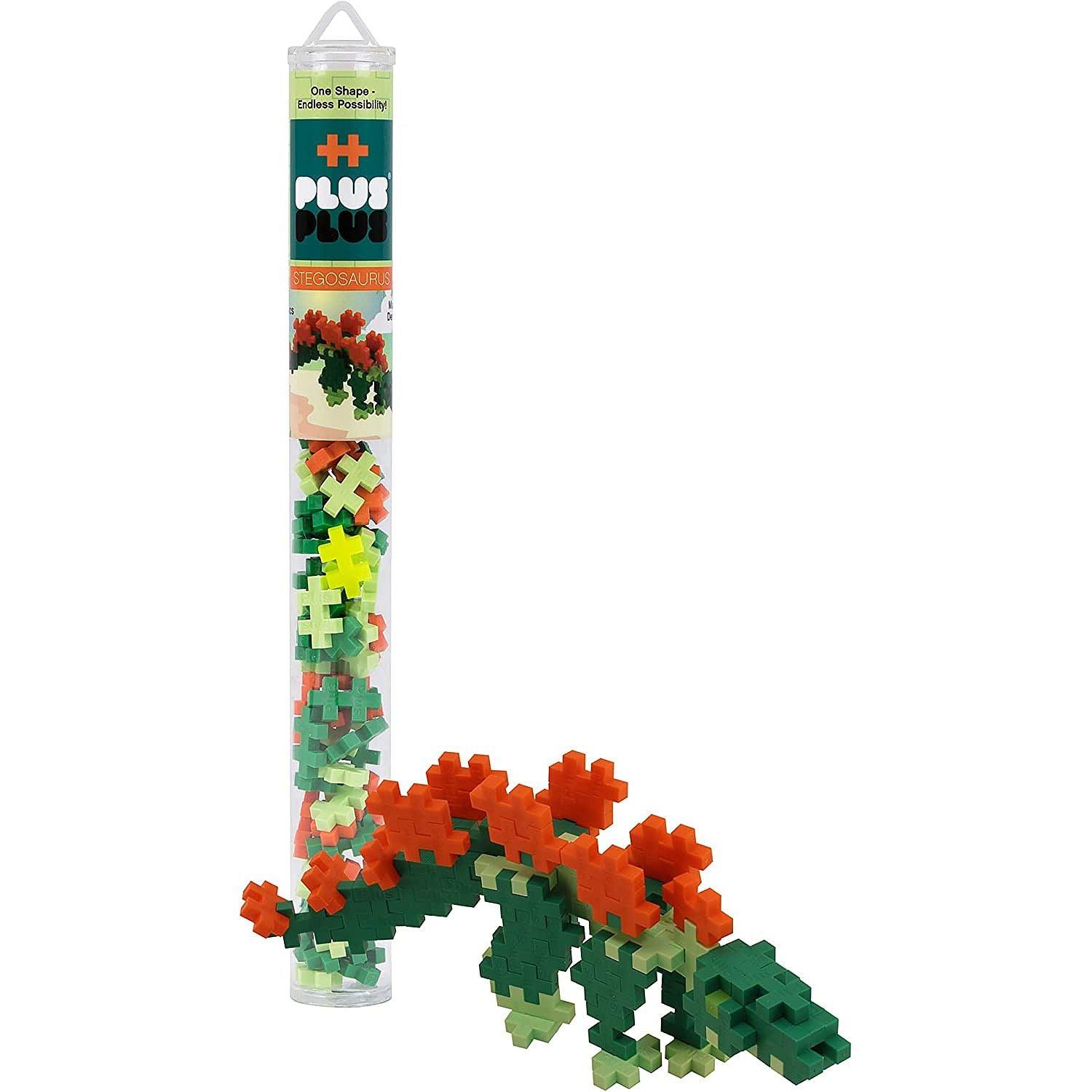 Plus-Plus - Tube - Stegosaurus - 70Pc