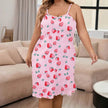 Plus Size Pajamas For Women Round Neck Thin