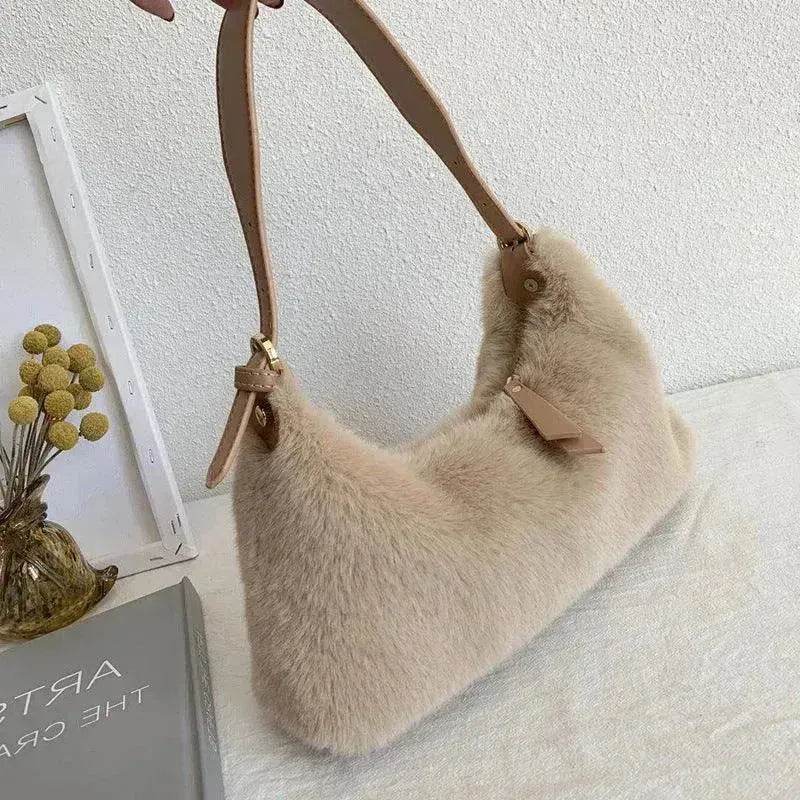 Plush Mini All-match Single-shoulder Messenger Bag