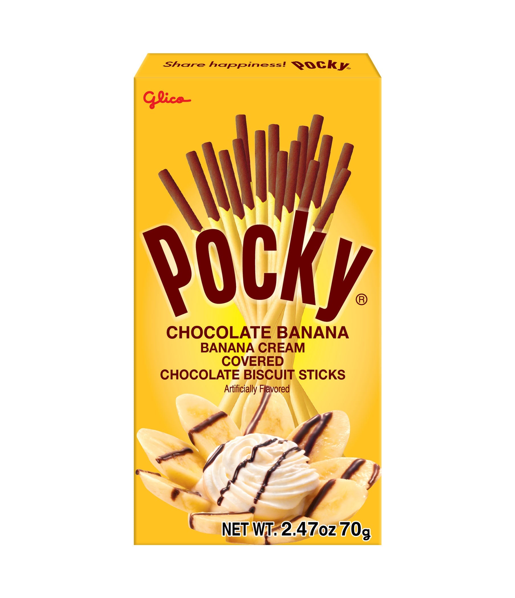 Glico Pocky Chocolate Banana (70G) [Best Before Date: 2027.01.17]
