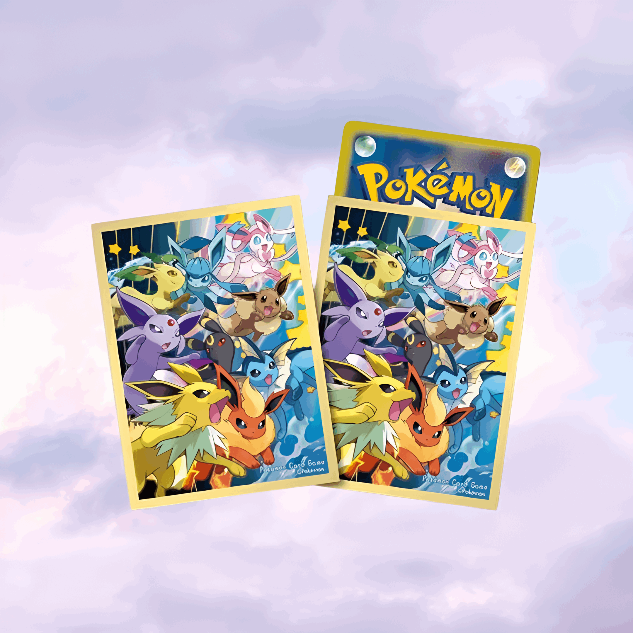 Pokemon Center Original TCG Deck Sleeves Eeveelutions v2