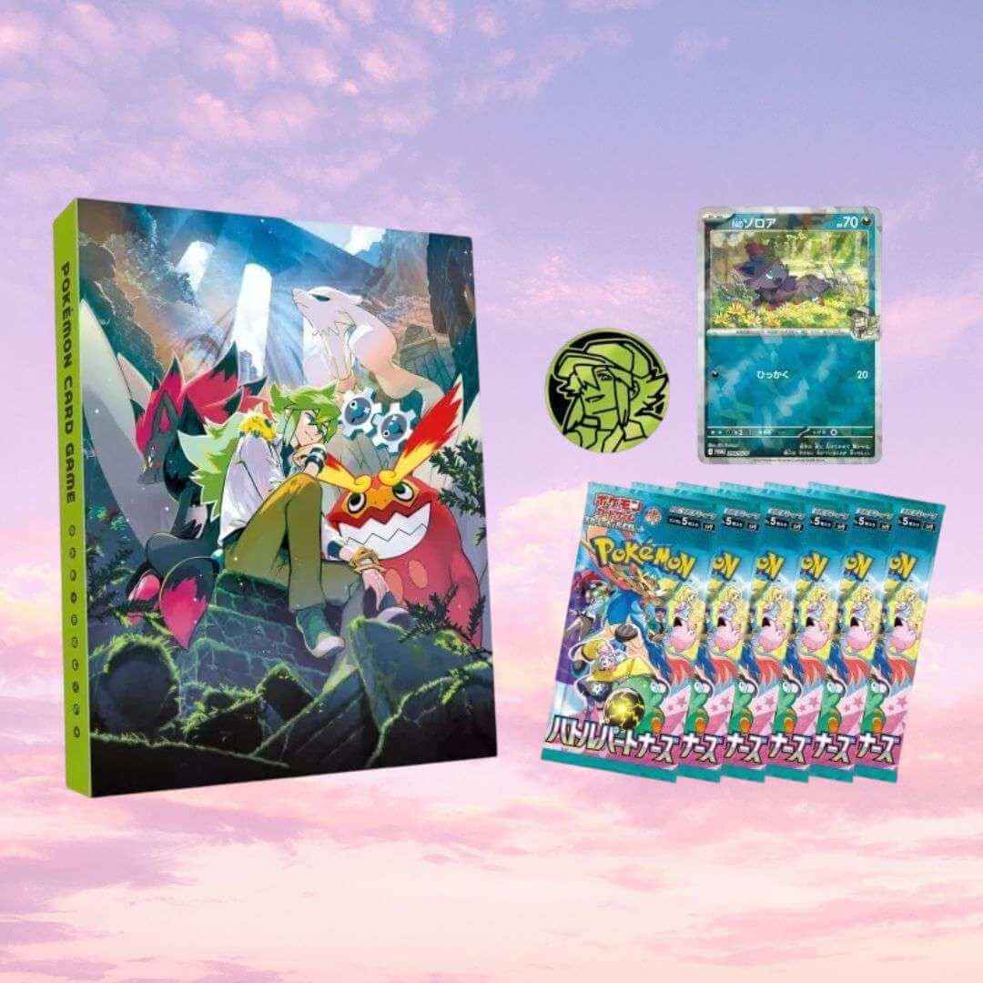 Pokemon Japanese Collection File Set N - Battle Partners
