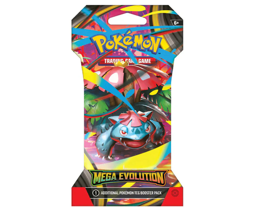 Pokémon TCG - Mega Evolution - Mega Evolution Base - Sleeved Booster Pack