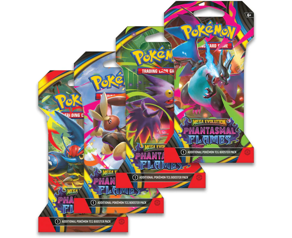 Pokémon TCG: Phantasmal Flames Sleeved Blister