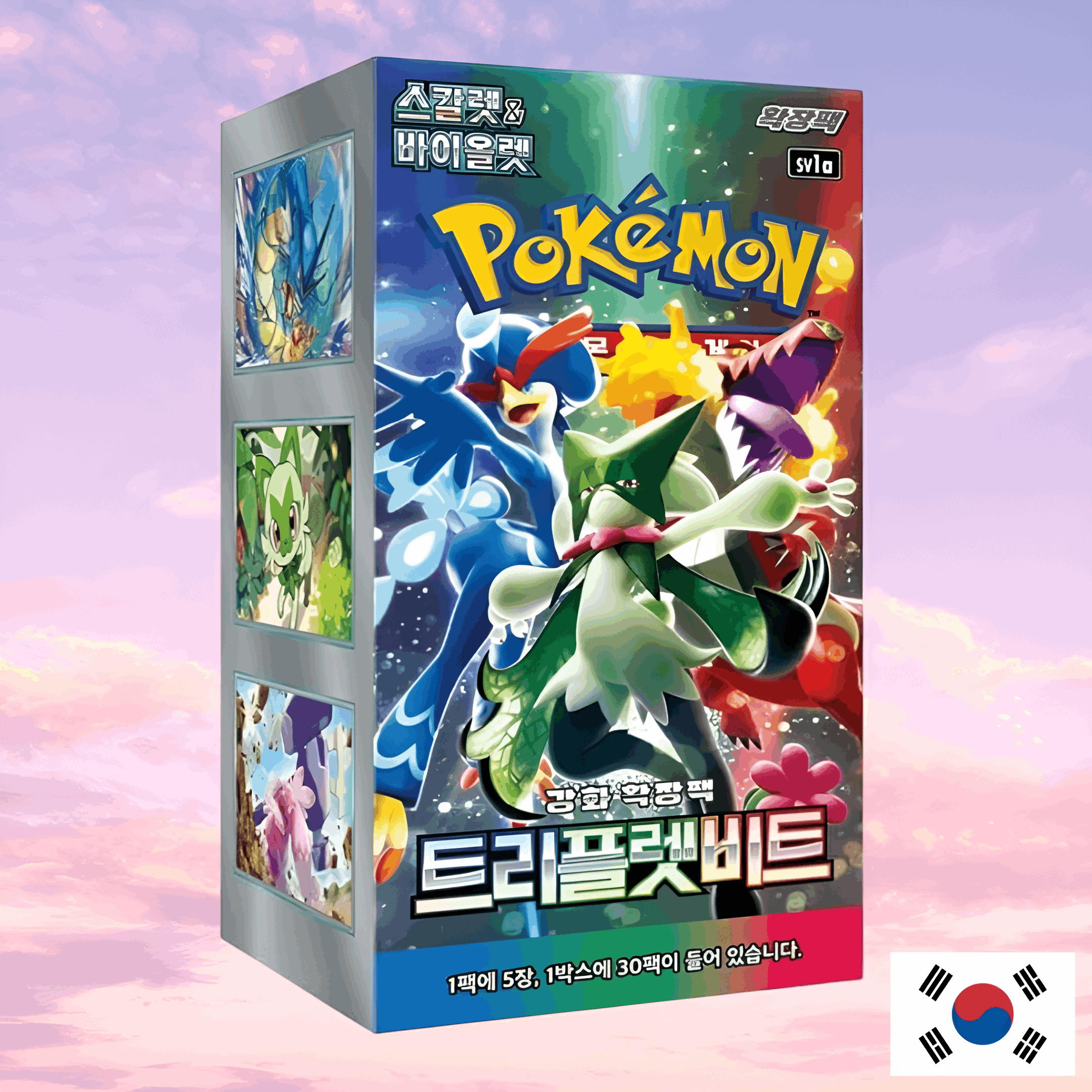 Pokemon Triple Beat Korean Booster Box