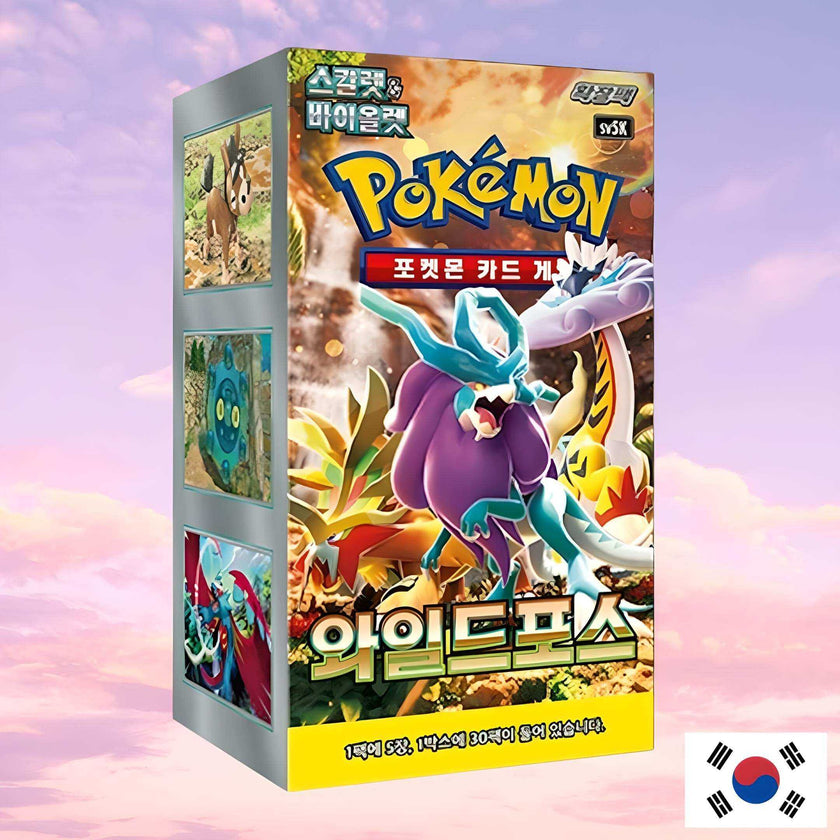 Pokemon Wild Force Korean Booster Box