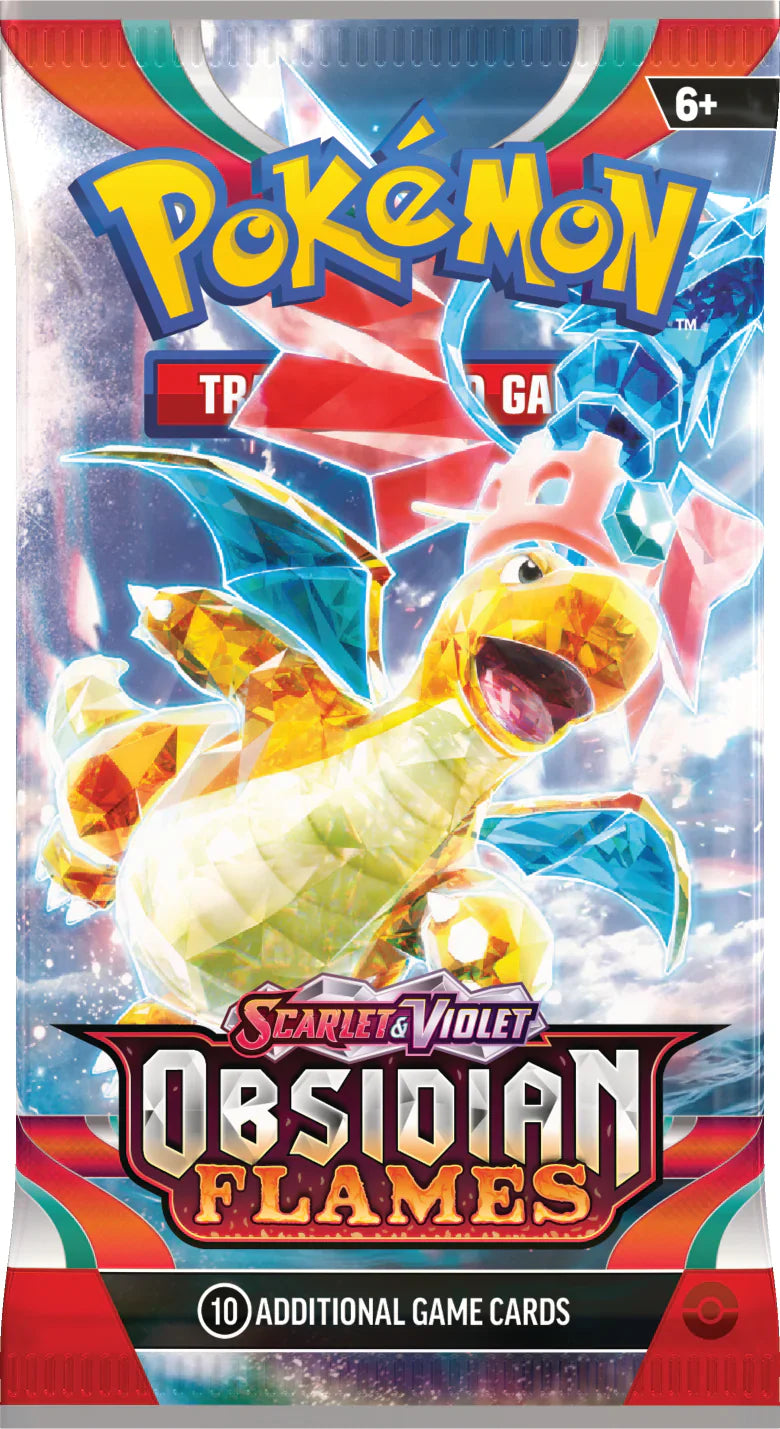 Scarlet and Violet Obsidian Flames - Pokémon Booster Pack + Promo
