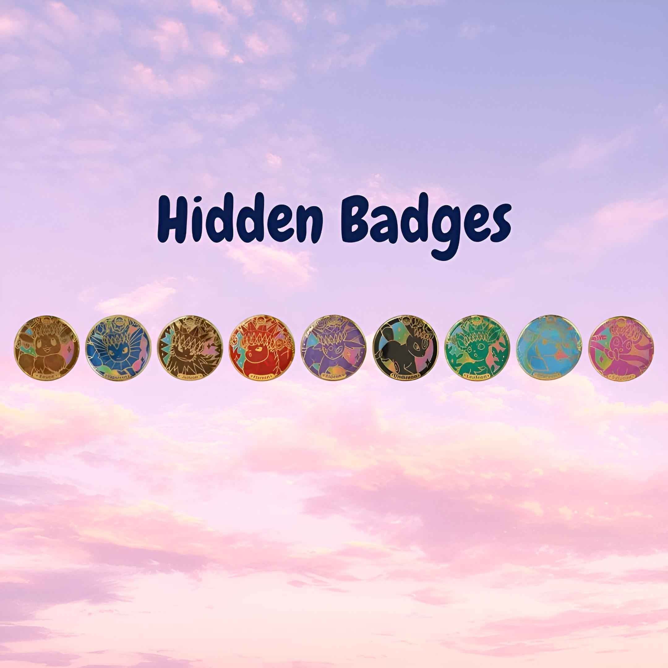 Pokemon Chinese Terastal Grand Gathering Badge Set