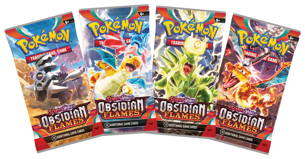 Scarlet and Violet Obsidian Flames - Pokémon Booster Pack + Promo